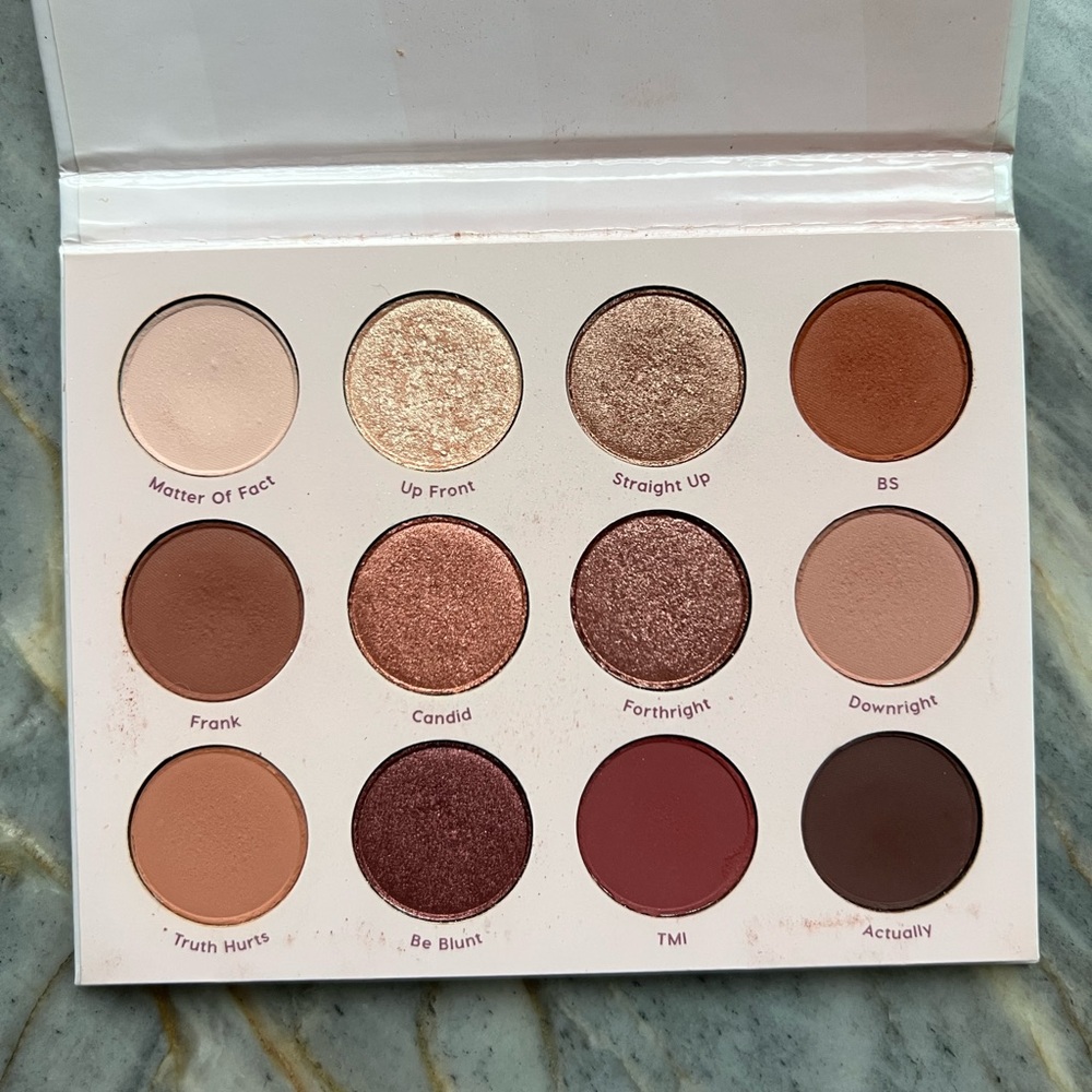 Colourpop eyeshadow palette